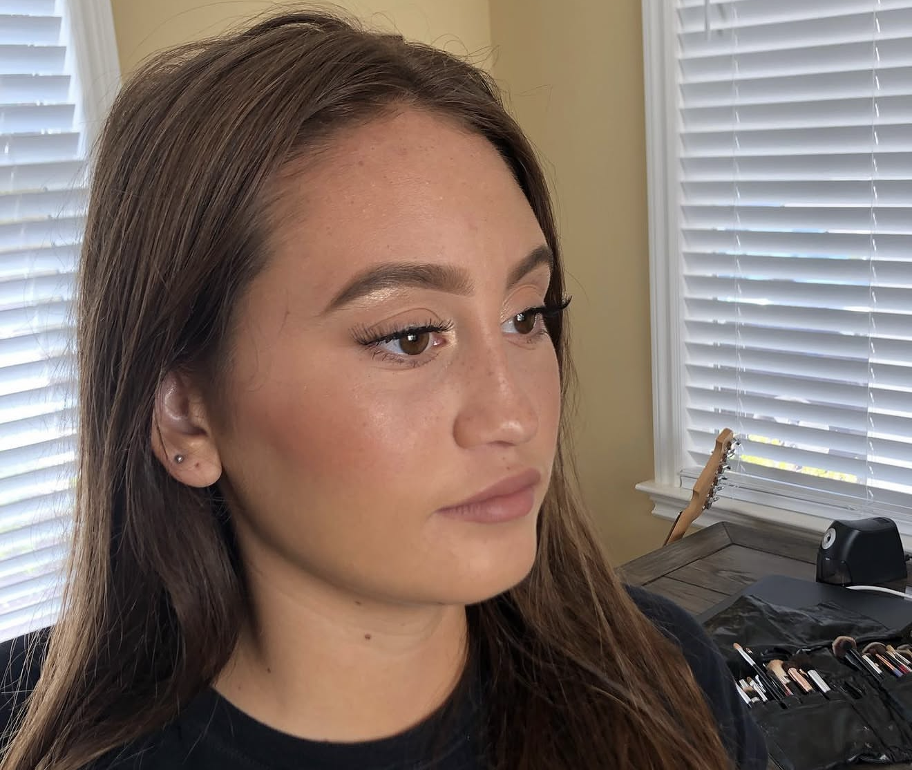 Film makeup by Jazlyn